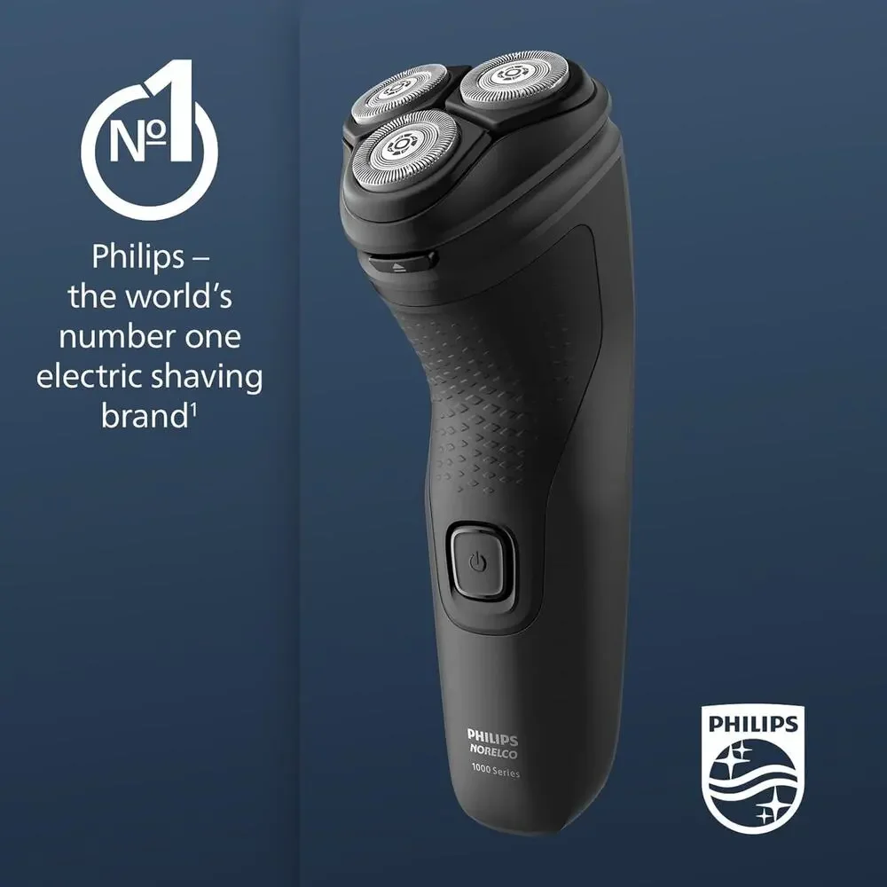 New Philips Norelco Shaver 1100 Series, Dry Electric Self-Sharpening grooming